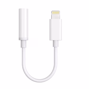 adaptor apple lightning tata jack 35 mm mama alb aux005 choetech