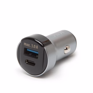 adaptor bricheta auto bricheta usb type c pd usb cu incarcare rapida qc30 18w delight 55025
