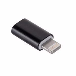 adaptor micro usb lightning negru m life