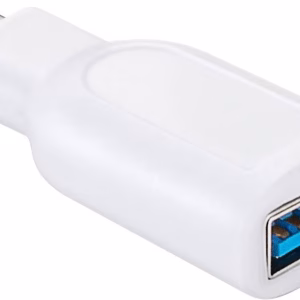 adaptor usb 30 a mama usb type c tata alb goobay