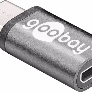 adaptor usb type c tata micro usb 20 tip b mama negru goobay