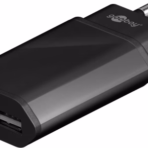 alimentator 230v la 2x usb 21a negru goobay