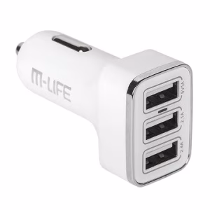 alimentator auto 3 usb 3100ma
