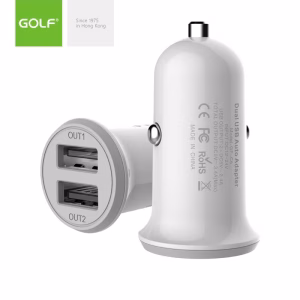 alimentator incarcator auto 34a 12 24v la 2x usb 2x 24a maxim 34a alb gf c6 blister golf