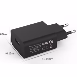 alimentator usb 230v la usb a 2a negru