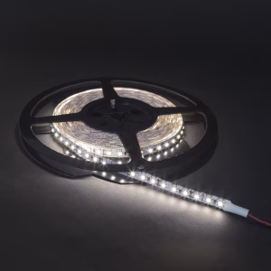banda led 12v 5m 120 leduri 96w m alb rece 6000k ip20 phenom