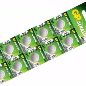 baterie buton alcalina gp ag10 gp189 lr54 lr1130 15v 44mah 116x305mm 1buc