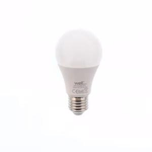 bec cu led a60 e27 12w 230v 950lm lumina rece basic well