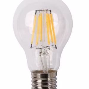 bec cu led filament a60 e27 6w 230v 600lm 4000k lumina naturala well