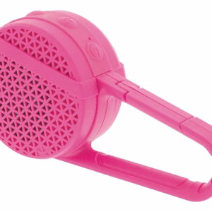 boxa bluetooth portabila cu clip pentru atasare 3w roz sweex