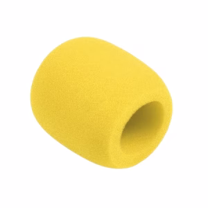 burete microfon galben mare 75x60mm azusa mik1574e
