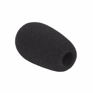 burete microfon mediu 55xx30mm negru azusa mik1575a