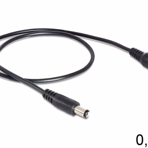 cablu 05m dc 55x21 mm mufa soclu 55x21 mm in unghi 2a 2x05mm2 west pol a21 c21 c050 050bk