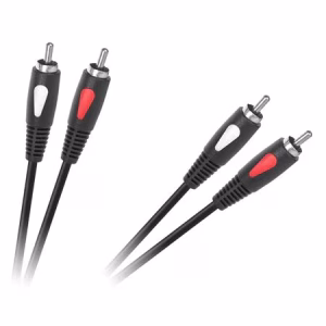 cablu 2x rca 10m eco line cabletech