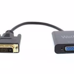 cablu adaptor dvi d 241p tata digital vga mama 15cm well