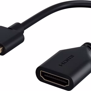 cablu adaptor flexibil hdmi a tata hdmi a mama 10cm 4k 60hz 2160p 18gbit s goobay 64824