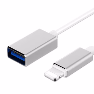 cablu adaptor usb 20 la iphone lightning cu otg maxim ios13