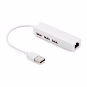 cablu adaptor usb 20 la rj45 retea ethernet 100mbps hub 3x usb 20 well