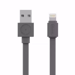 cablu alimentare sincronizare usb iphone lighting 15m plat 24a gri allocacoc