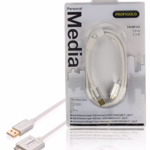 cablu apple ipad iphone usb de inalta calitate 1m alb profigold