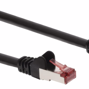 cablu cat6 sftp network cable rj45 8p8c tata rj45 8p8c tata 3m cupru negru valueline