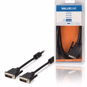 cablu dvi d 241 pin tata dvi d 241 pin tata 2m valueline