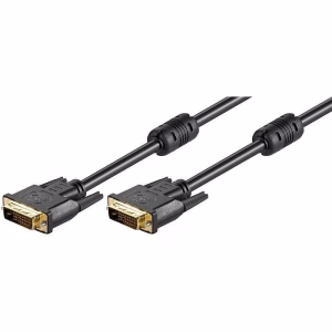 cablu dvi dual link 3m dvi d 241 la dvi d 241 goobay