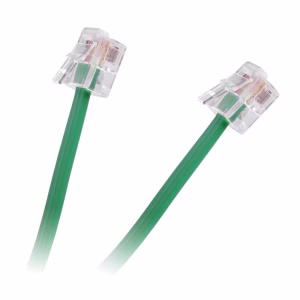 cablu extensie telefonic verde 2m rj11