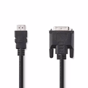 cablu hdmi dvi 211 pini 2m nedis