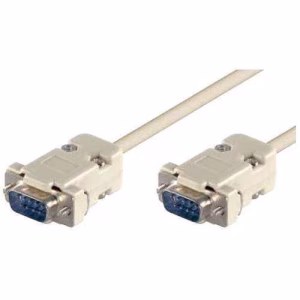 cablu serial rs232 db9 tata la db9 tata 2m goobay