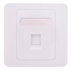 capac priza rj45 fara keystone 1 port alb well