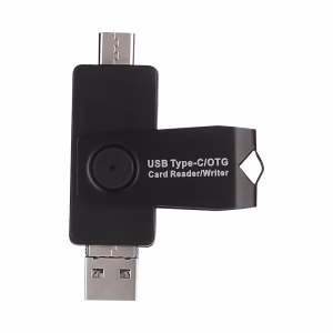 cititor carduri otg 3in1 usb31 usb20 uusb sdtf max 128gb