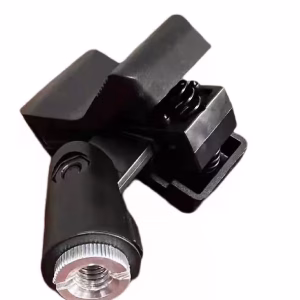 clip pentru microfon nuca tip clip montabil pe stativ cu brat pantografic negru