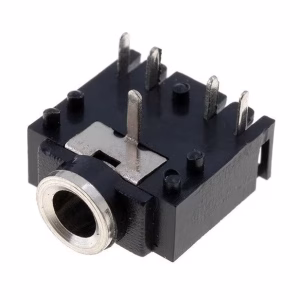conector 35mm stereo jack montabil pe panou cu intrerupator valueline jc 128