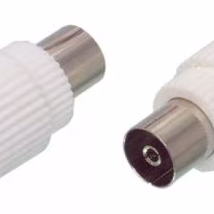 conector coaxial mama plastic well