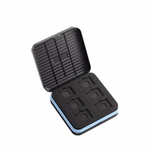 cutie protectie 10x card sd 6x card microsd 2x compactflash 110x114x30mm neagra orico pscd 5 bk