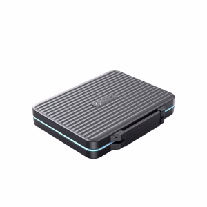 cutie protectie 6x card sd 4x card microsd 1x compactflash 1x card reader 130x102x21mm neagra orico phcd 6 bk
