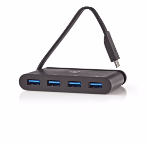hub computer usb type c 4x usb 30 negru nedis