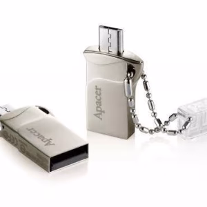 memorie flash otg usb 20 8gb apacer argintiu