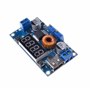 modul dc dc coboratoare de 5a lcd xl4015 va lcd