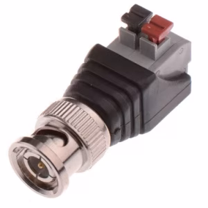 mufa bnc tata pentru cctv supraveghere conexiune rapida cu clipp