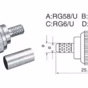 mufa bnc tata rg6u