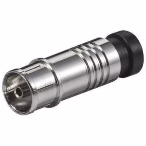 mufa coaxial mama compresie 7mm goobay
