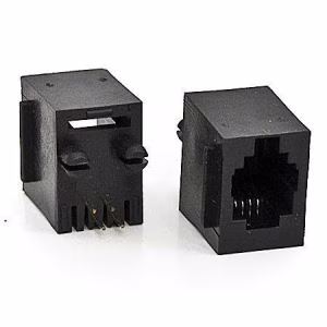 mufa mama rj11 telefon 6p4c montare pe placa edc