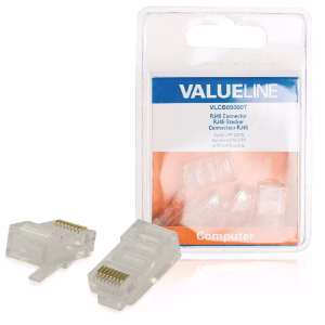 mufa rj45 cat5 transparent tata 5buc valueline