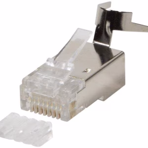 mufa rj45 cat6a cat7 cat7a cat81 ecranata 8p8c 12 145mm 22 24awg logilink mp003