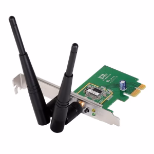 placa de retea pci express wireless n300 2 antene 3dbi ew 7612pin v2 edimax