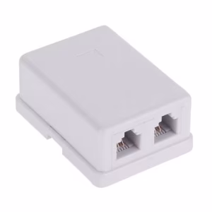priza 2x rj11 telefon 6p4c dubla cabletech