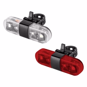 set iluminat bicicleta fata spate usb urz3493 rebel