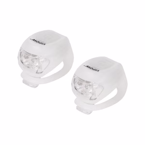set lumini bicicleta silicon cr2032 x2 vipow